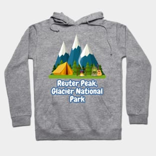 Reuter Peak, Glacier National Park Hoodie